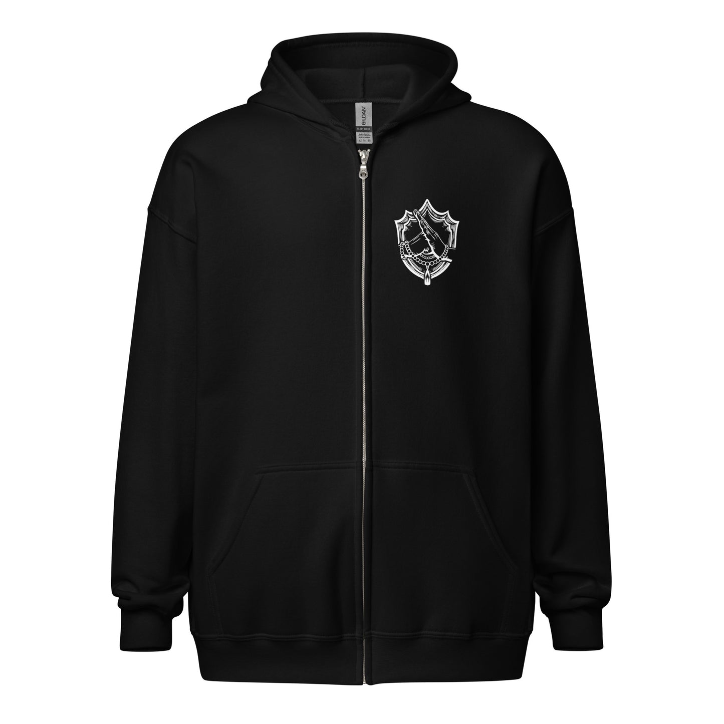 Monk zip hoodie